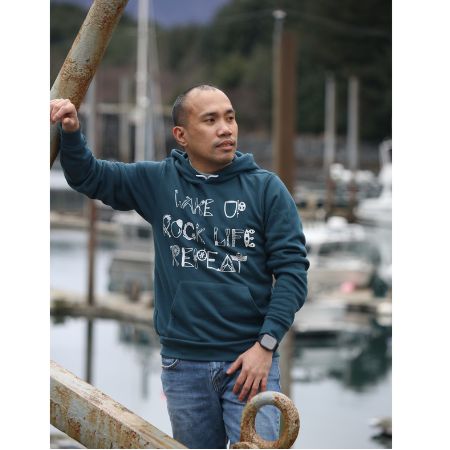 Adventure in Every Letter Unisex Hoodie Atlantic / 2XL
