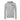 Flat lay mockup of the Saltery Cove Full-Zip Hoodie in athletic heather showing front zipper and Rock Life chest logo. Comfortable and durable Kodiak island gear for year-round wear.