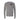 Front flat lay of Saltery Cove Thin Hoodie in heather gray, minimal chest logo design, part of the Rock Life Kodiak Collection.